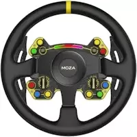 MOZA Racing RS O Racing Wheel with Genuine Nappa Leather Grips