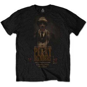 Peaky Blinders - Established 1919 Mens Large T-Shirt - Black