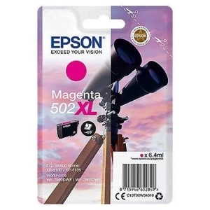 Epson Binoculars 502XL Magenta Ink Cartridge