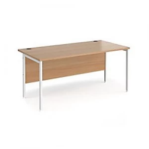 Dams International Maestro 25 Rectangular Home Desk Wood White, Oak 1600 x 725 x 800 mm