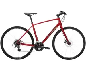 2023 Trek FX 1 Disc Hybrid Bike in Rage Red