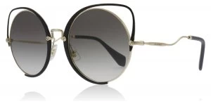 Miu Miu MU51TS Sunglasses Gold / Black 1AB0A7 54mm