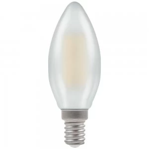 Crompton LED Candle SES E14 Filament Dimmable Pearl 5W - Warm White