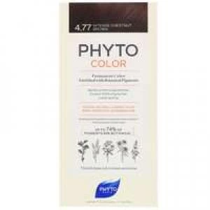 PHYTO Phytocolor New Formula Permanent: Shade 4.77 Intense Chestnut