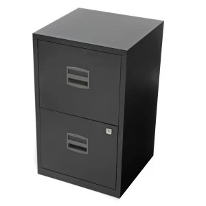 Bisley 2 Drawer A4 Metal Filing Cabinet