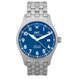 Pilot's Watch Mark XVIII Edition Le Petit Prince Automatic Blue Dial Mens Watch