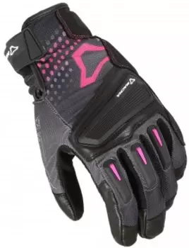 Macna Jugo Ladies Motorcycle Gloves, pink, Size S for Women, pink, Size S for Women