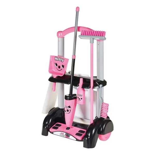 Casdon Hetty Cleaning Trolley One Size Pink 79965006000