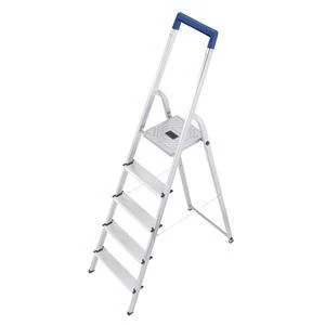 Original Folding Aluminium Ladder 5 Non Slip Ribbed Steps
