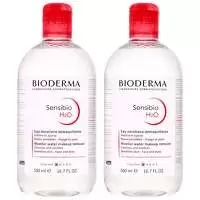 Bioderma Sensibio H2O: Make-Up Removing Micelle Solution Duo 500ml x 2