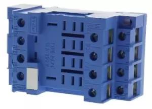 Finder 96 Relay Socket for use with 56.34 Series Relay, 250V ac