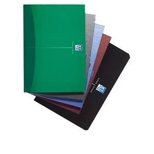 Original Oxford Office Notebook Casebound Hard Cover Ruled 192 Pages 90gsm A5 Pack 5