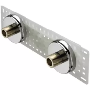 Chrome Wall Mounted pipework Fixings - WMNT11-C - Bristan
