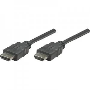 Manhattan HDMI Cable 7.50 m Black [1x HDMI plug - 1x HDMI plug]