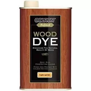 Colron Refined Wood Dye - English Light Oak 500ml