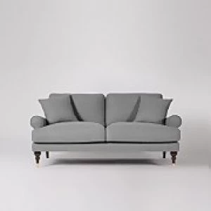 Swoon Sutton Smart Wool 2 Seater Sofa - 2 Seater - Pepper