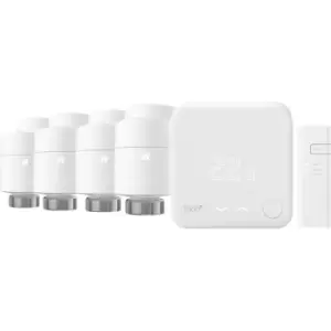 tadoº Starter Kit - Wired Smart Thermostat V3+ & Smart Radiator Thermostats - 8 Pack - DIY Install - White