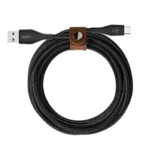 Belkin DuraTek Plus USB cable 1.2 m USB 2.0 USB C USB A Black