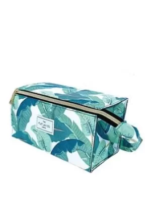The Flat Lay Co. The Flat Lay Co. Tropical Leaves Open Flat Makeup Box