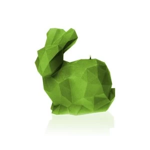 Lime Large Rabbit Candle