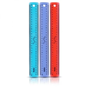 Helix Translucent Flexirule 30cm Ruler - Assorted Colours