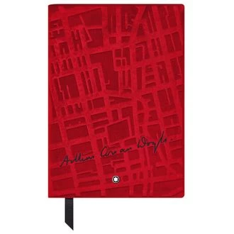 Mont Blanc - Notebook #146 Homage To Sir Arthur Conan Doyle - Notebooks - Red