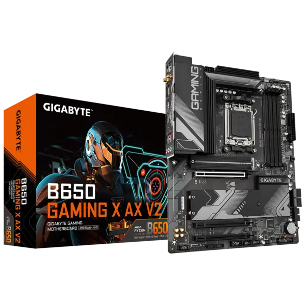 Gigabyte B650 GAMING X AX V2 AMD Ryzen DDR5 ATX WIFI Motherboard - Socket AM5