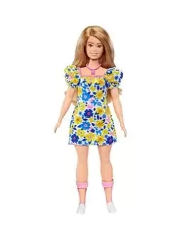 Barbie Fashionista Doll - Floral Babydoll Dress