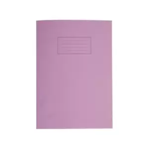 Silvine Exercise Book A4 80pg Ruled 75gsm, Purple