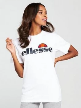 Ellesse Albany T-Shirt - White, Size 8, Women