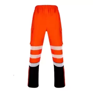Click Workwear Deltic Hi-vis Overtrouser Two-tone or BL XL