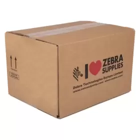 Zebra 05319BK08345 Original Black Wax Ribbon 83mm x 450m - 6 Pack