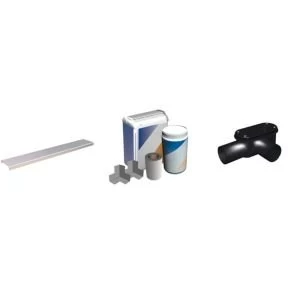 Cooke Lewis Stainless wet room installation kit