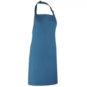 Premier Colours Bib Apron / Workwear (Pack of 2) (One Size) (Teal)