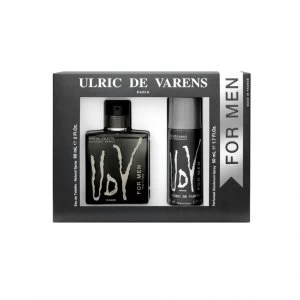 Ulric De Varens Men Gift Set 60ml Eau de Toilette And Deodorant Spray