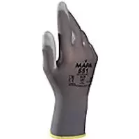 Mapa Professional Ultrane 551 Gloves PU (Polypropylene)Size 9 Grey