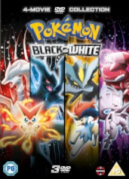 Pokemon Movie 14-16 Collection - Black & White (Victini and Zekrom/Victini and Reshiram, Kyurem vs. The Sword of Justice, Genesect and the Legend Awak