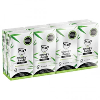 The Cheeky Panda 100% Bamboo Pocket Tissue - 1x8pack