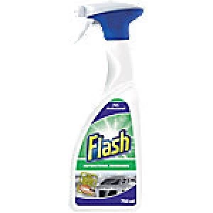 Flash Kitchen Cleaner Spray Antibacterial Degreaser 750ml