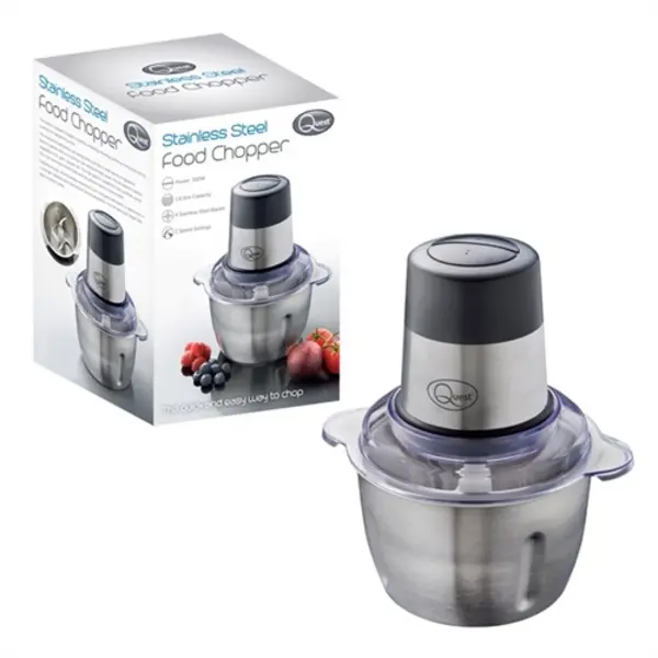 Quest 1.8L Stainless Steel Food Chopper