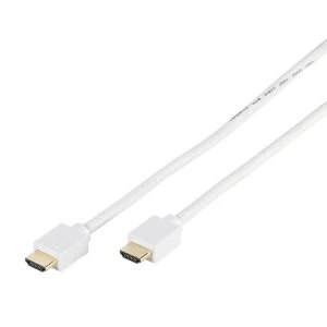 Vivanco High-Speed 2m HDMI Cable with Ethernet - White