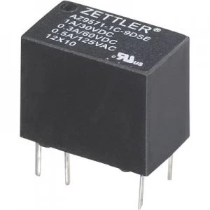 PCB relays 12 Vdc 1 A 1 change over Zettler Electronics