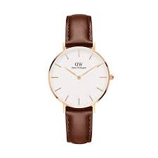 Daniel Wellington White And Tan 'Petite 32 St Mawes S White' Watch - DW00100187 - multicoloured