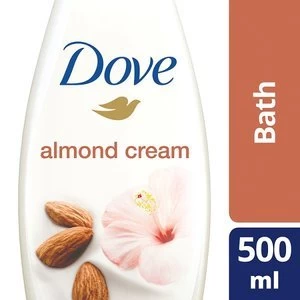 Dove Purely Pampering Almond Caring Cream Bath 500ml
