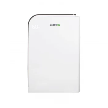 GRADE A1 - electriQ 10L Desiccant SmartApp WiFi Alexa Dehumidifier and Heater with HEPA Air Purifier for 2-6 bed homes
