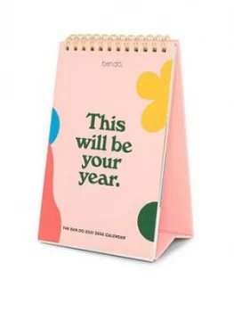Ban.Do Best Year Ever Desk Calendar, 2021