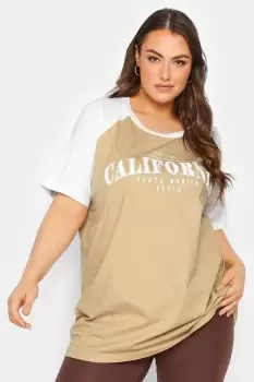 'California' Print T-Shirt