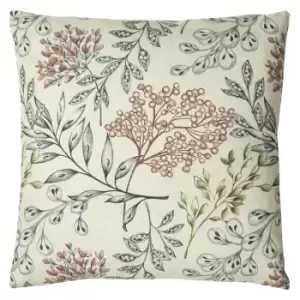Hedgerow Botanical Cushion Multi / 45 x 45cm / Polyester Filled