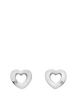 Hot Diamonds Diamond Amulets Heart Earrings