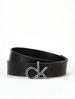 Calvin Klein Low Em Fix Belt 30Mm - Black